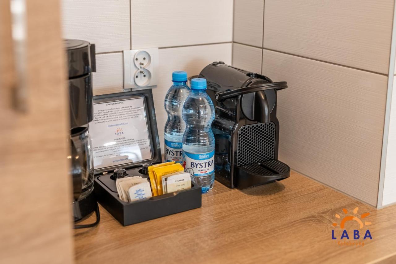 Laba Kolobrzeg Apartamenty Bursztynowe Z Miejscami Postojowymi Exterior photo